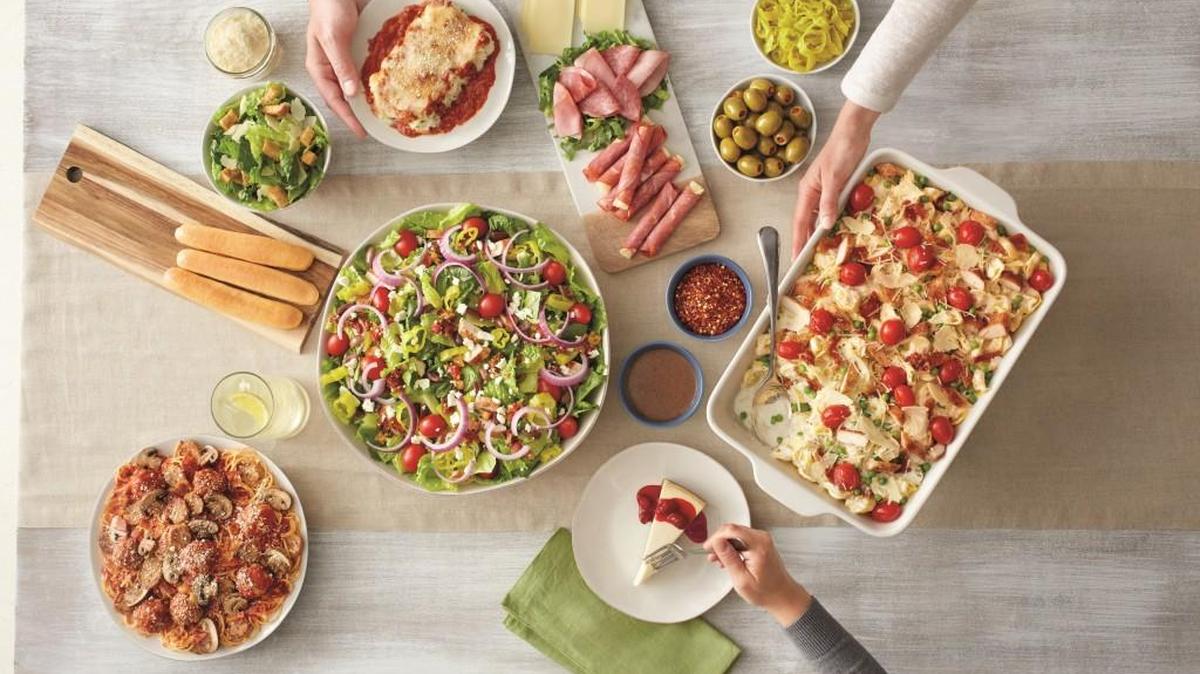 Fazoli’s also offers catering.