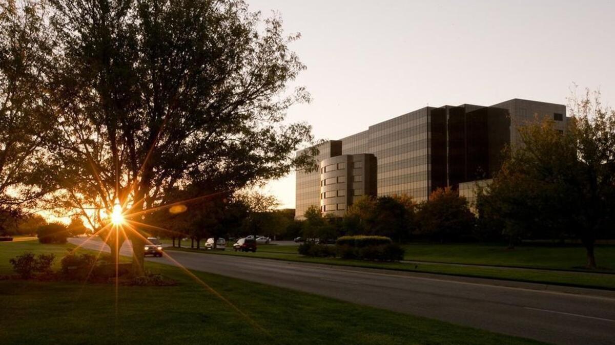 Koch Industries headquarters in Wichita, near 37th and Oliver