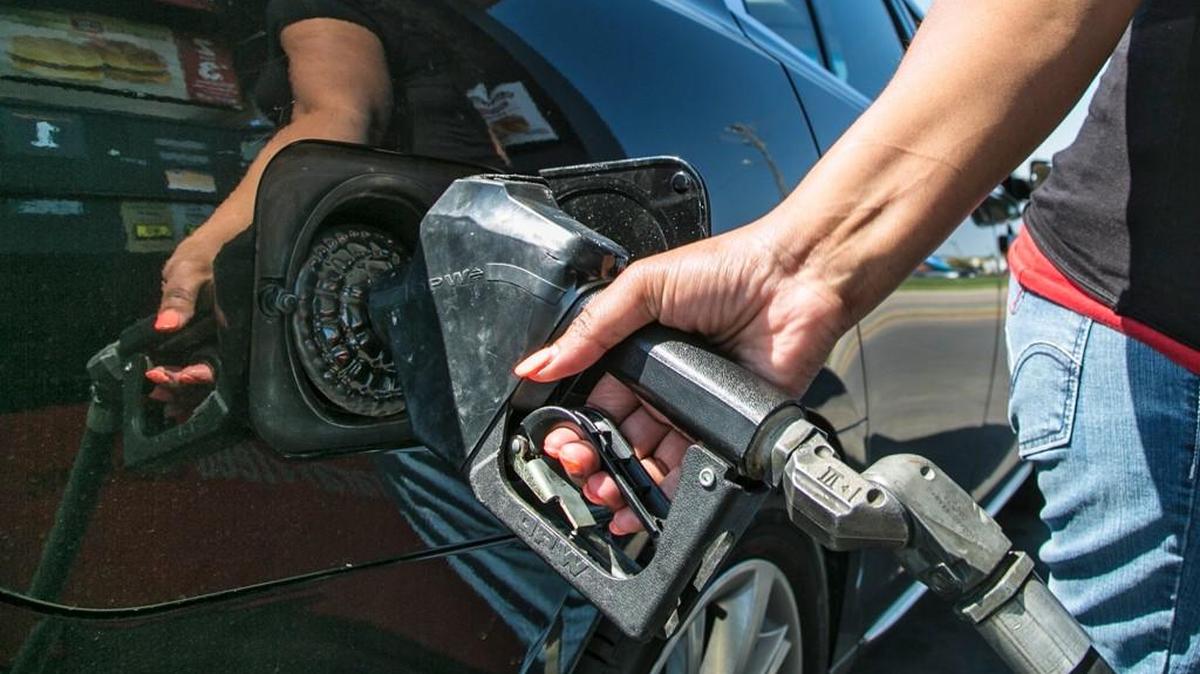 Gas prices fell 5 cents in Wichita to an average of $1.99 a gallon on Sunday, GasBuddy.com said on Monday.