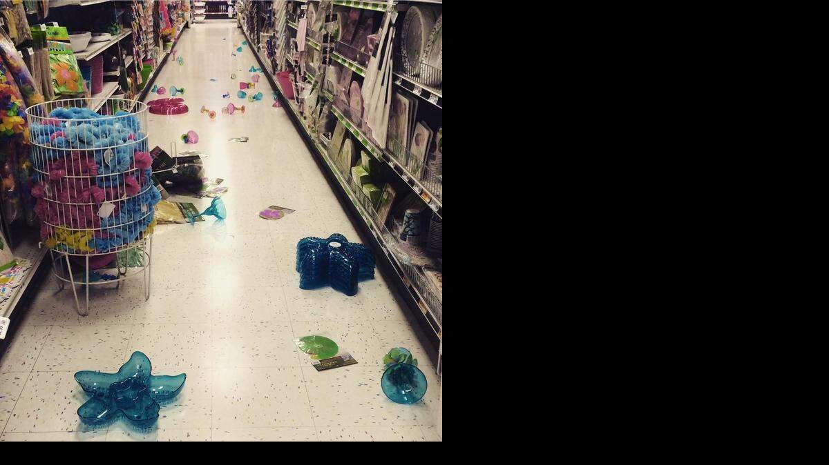 
Angered by the denial, the younger woman began pulling store items off shelves and throwing things around Party City on Monday night.
