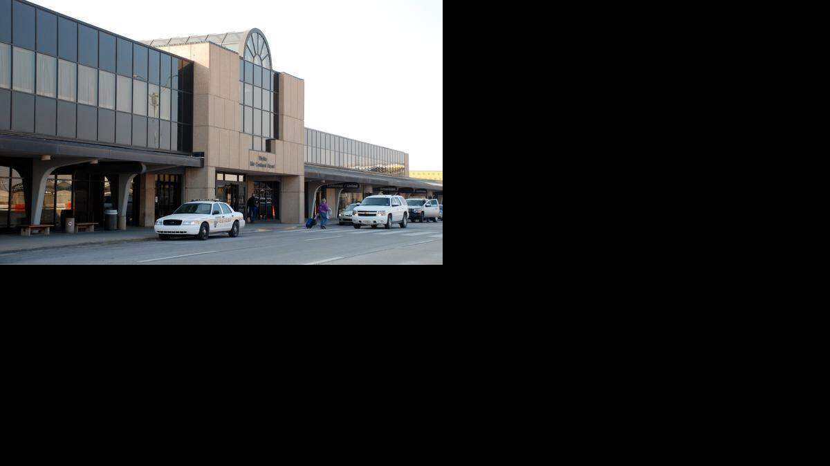 
A former avionics technician was arrested in December 2013 after authorities say he tried to bring a van filled with inert explosives onto the tarmac at Mid-Continent Airport, now Eisenhower National, in Wichita.
