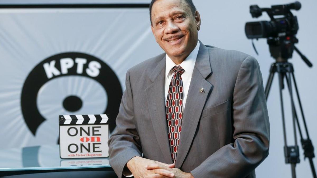 Victor Hogstrom has taken over as chief executive of KPTS. One of his first goals is to increase funding for the public television station.