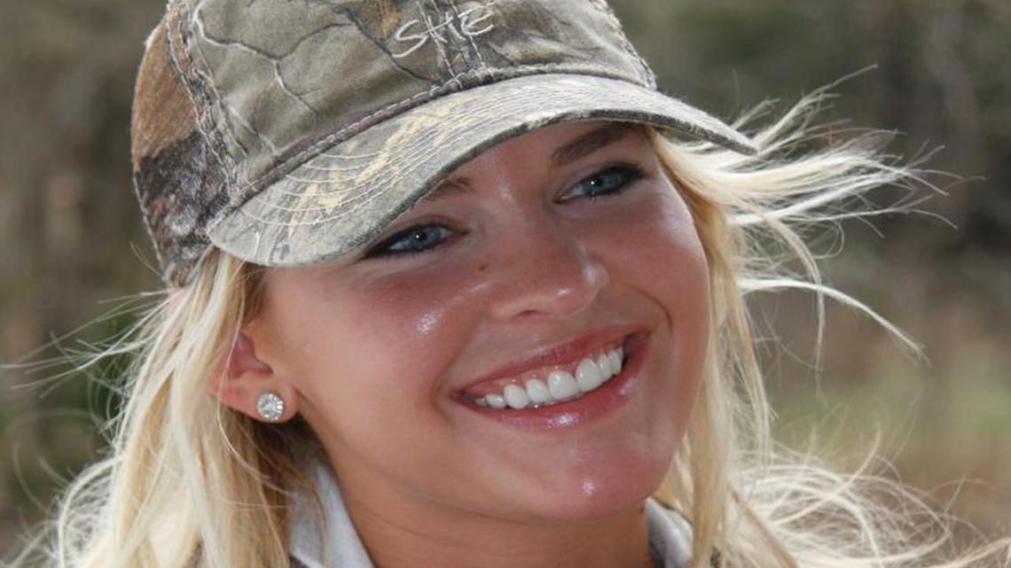 Theresa Vail, Miss Kansas in 2014 and host of an outdoors show, has been charged with illegally shooting a bear in Alaska.