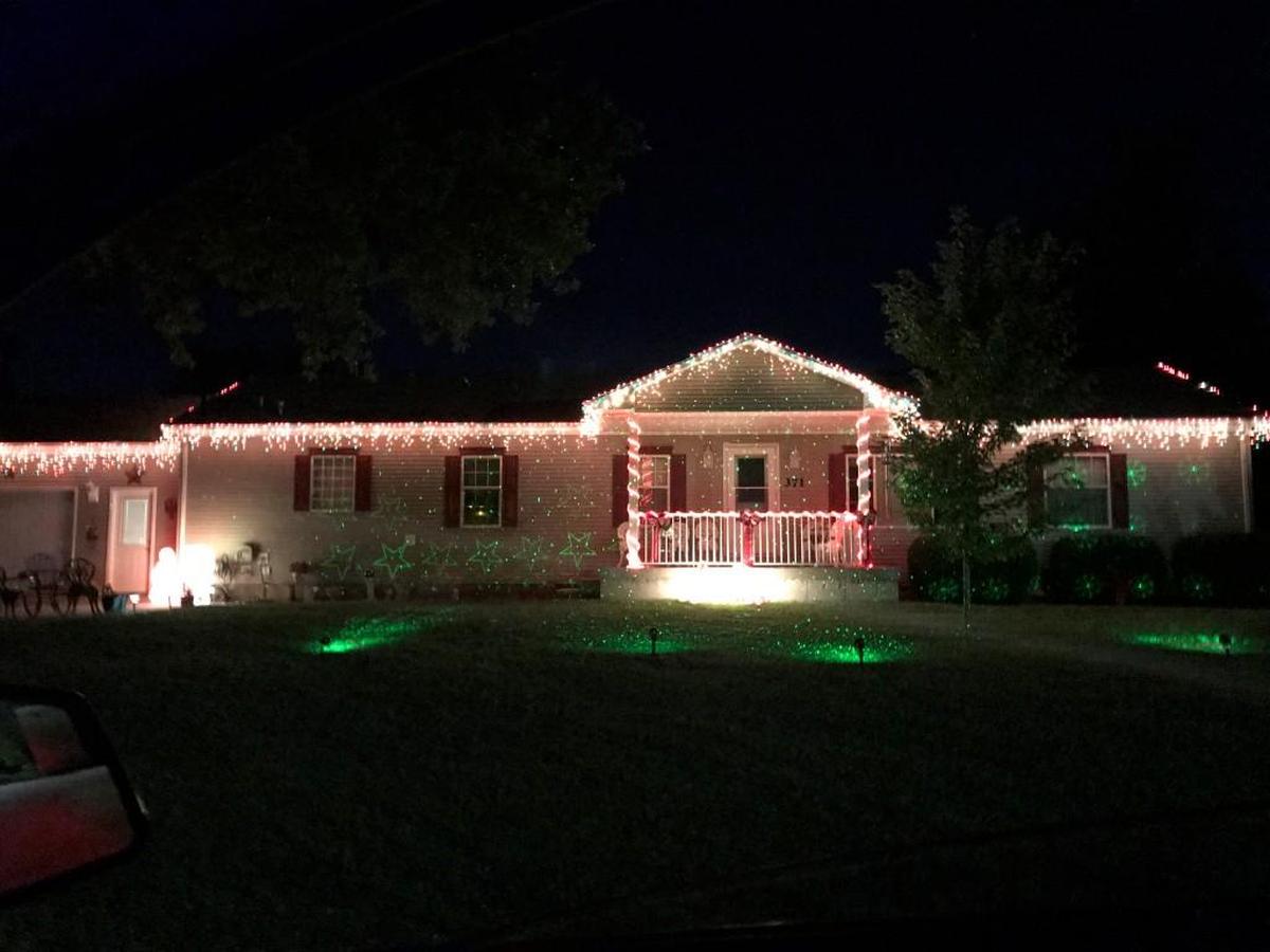 The town of Lebo in Coffey County — between Emporia and Ottawa — decorated houses, streets and businesses to help 3-year-old Christian Risner celebrate Christmas. Christian has terminal cancer and his doctors say he has less than three months to live.