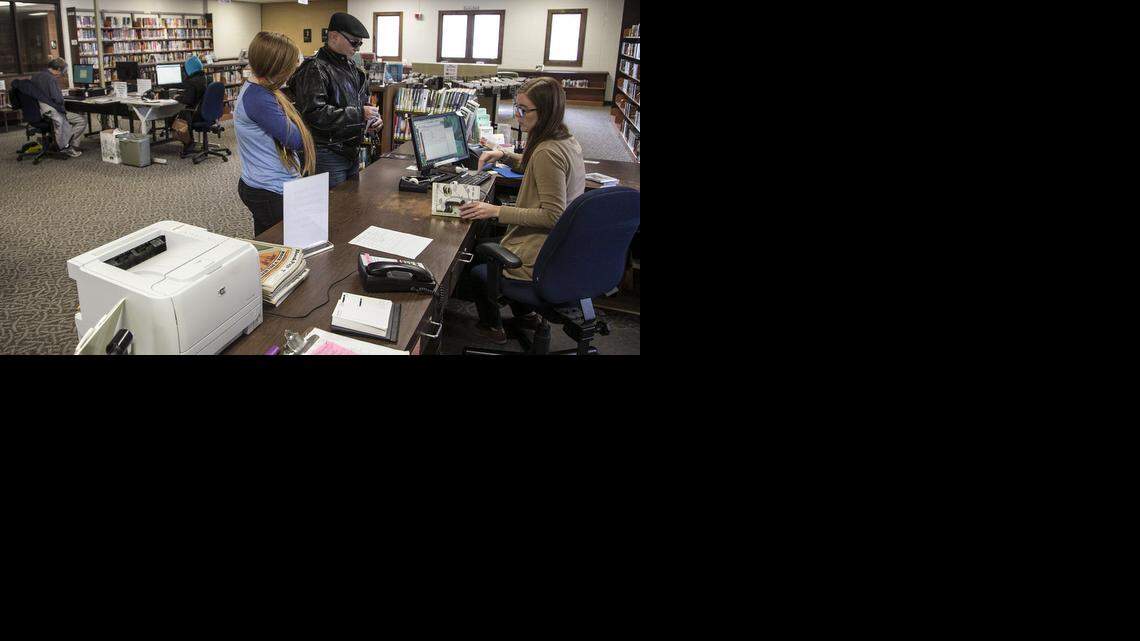 
The Wichita Public Library system will close the Orchard Park Branch Library on Dec 19. (Nov. 26, 2014)
