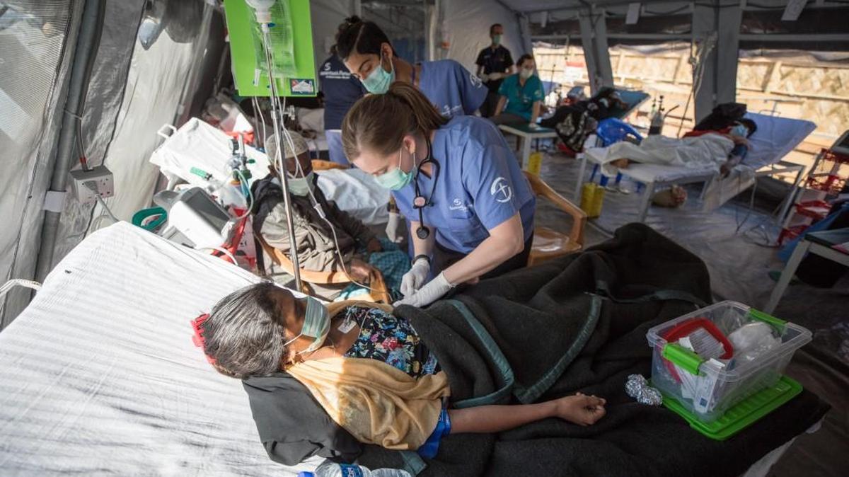 In the first two months of operation, Samaritan’s Purse medical staff treated more than 3,400 patients at the diphtheria treatment center in Bangladesh.