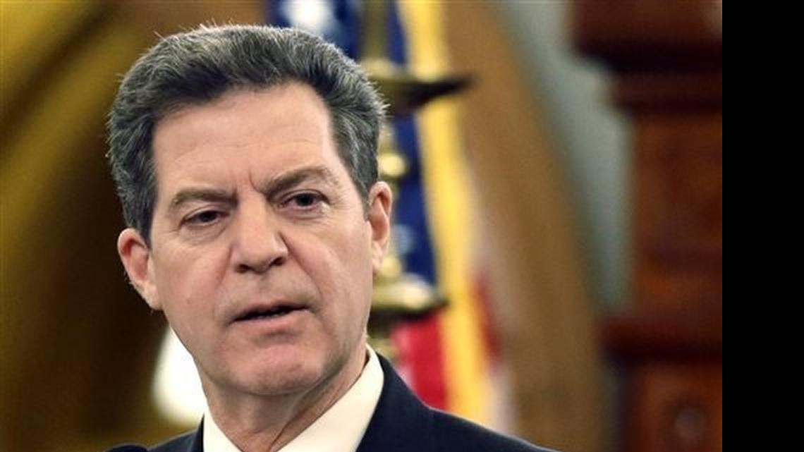 
At a news conference in Topeka on Friday, Gov. Sam Brownback said the media had overlooked what his administration has done to spur job growth.
