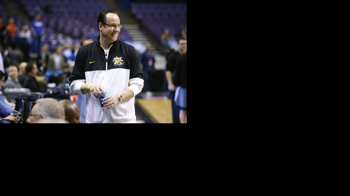 
Wichita State's Gregg Marshall, shown in March, spoke to hundreds of business people at the group’s gathering Thursday at the downtown Hyatt, and offered tips about success.
