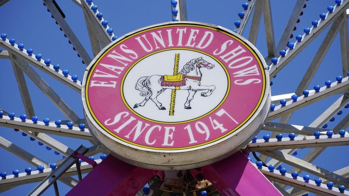A carnival operated by Evans United Shows on the last day of its stop in front of Towne West Mall. A 15-month-old girl was electrocuted at the carnival. (May 14, 2017)