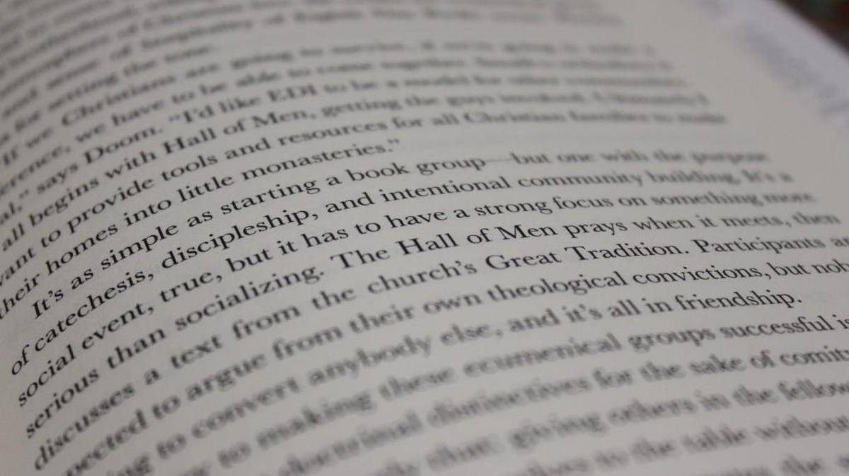 A portion of ‘The Benedict Option,’ a book released this March that has sparked lively discussion, describes Wichita’s Hall of Men.
