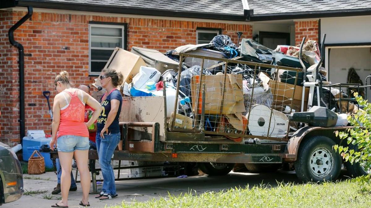 Heavy rains this month near Mulvane caused damage to dozens of homes and businesses.