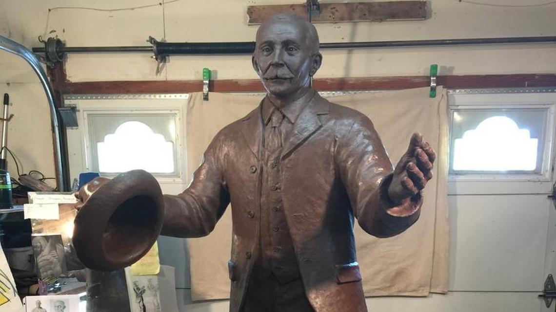 A Statue of Samuel Crumbine, the Kansas frontier doctor who became internationally known by ended community drinking cups and starting a campaign to “Swat the Fly” will be dedicated in November at Kansas Health Institute.