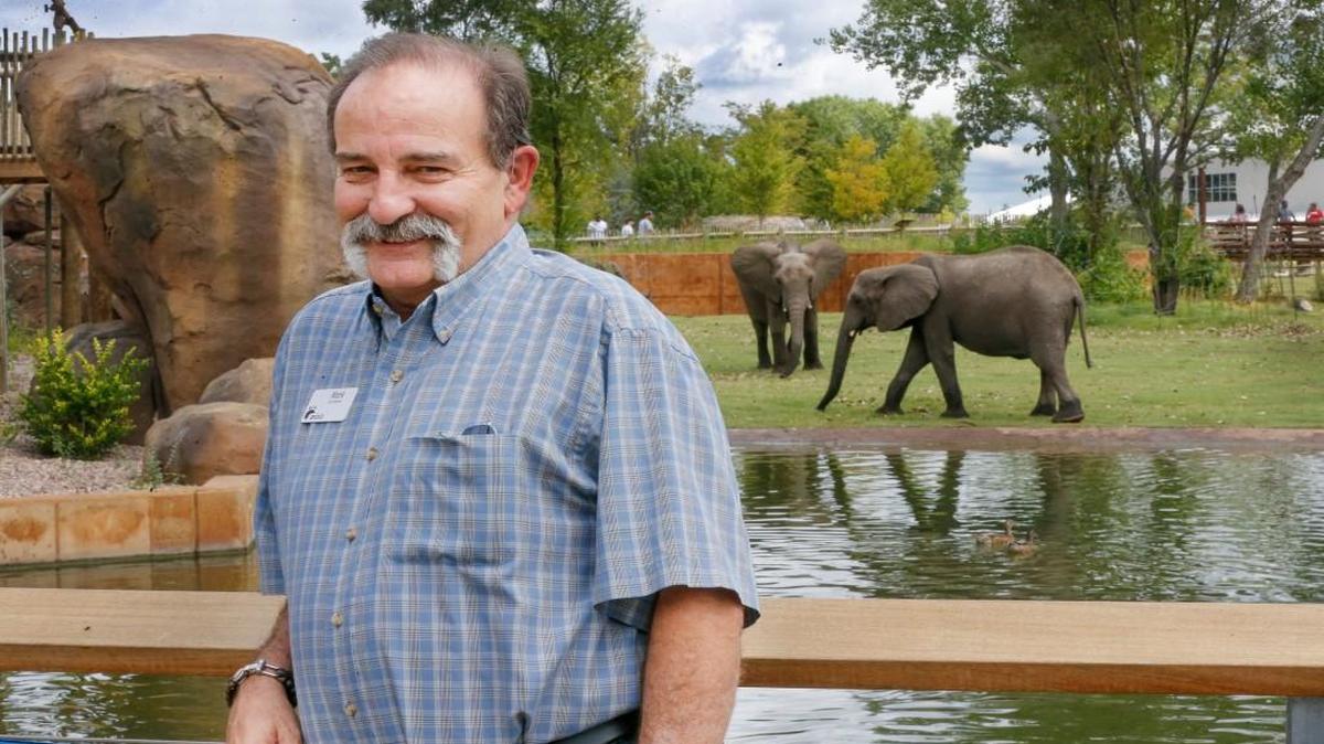 Mark Reed retired in 2017 as Sedgwick County Zoo director on the same day the zoo passed 700,000 in attendance for the first time.
