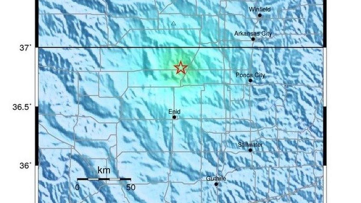 
An earthquake felt in Wichita on Friday afternoon was classified as a magnitude-4.0, according to the U.S. Geological Survey.
