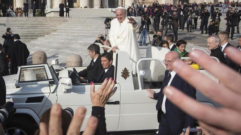 PHOTOS: Nearly 100 Kansans on hand at Vatican to hear Pope's message