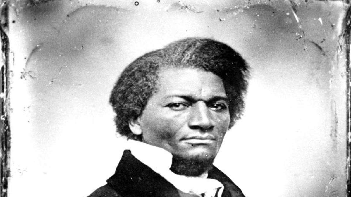 This is an undated photo of abolitionist Frederick Douglass.
