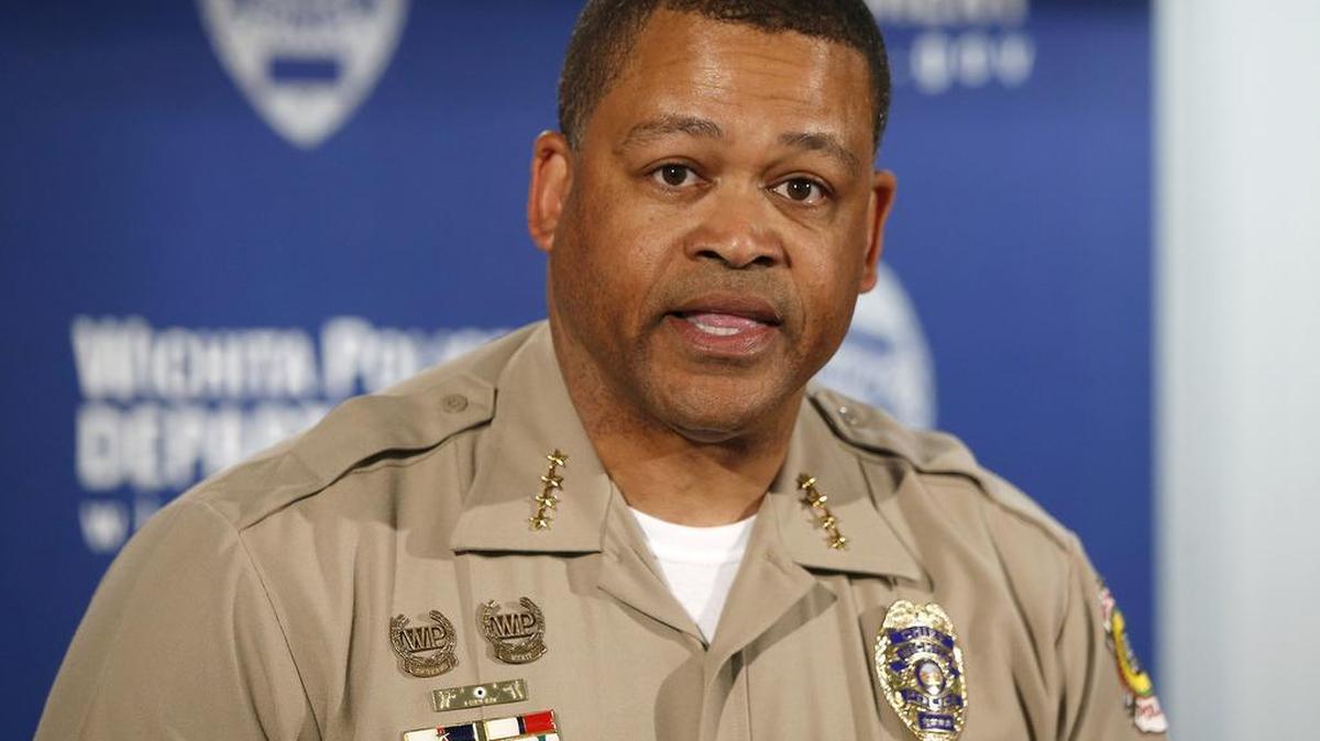 Interim Wichita Police Chief Nelson Mosley. (May 4, 2015)