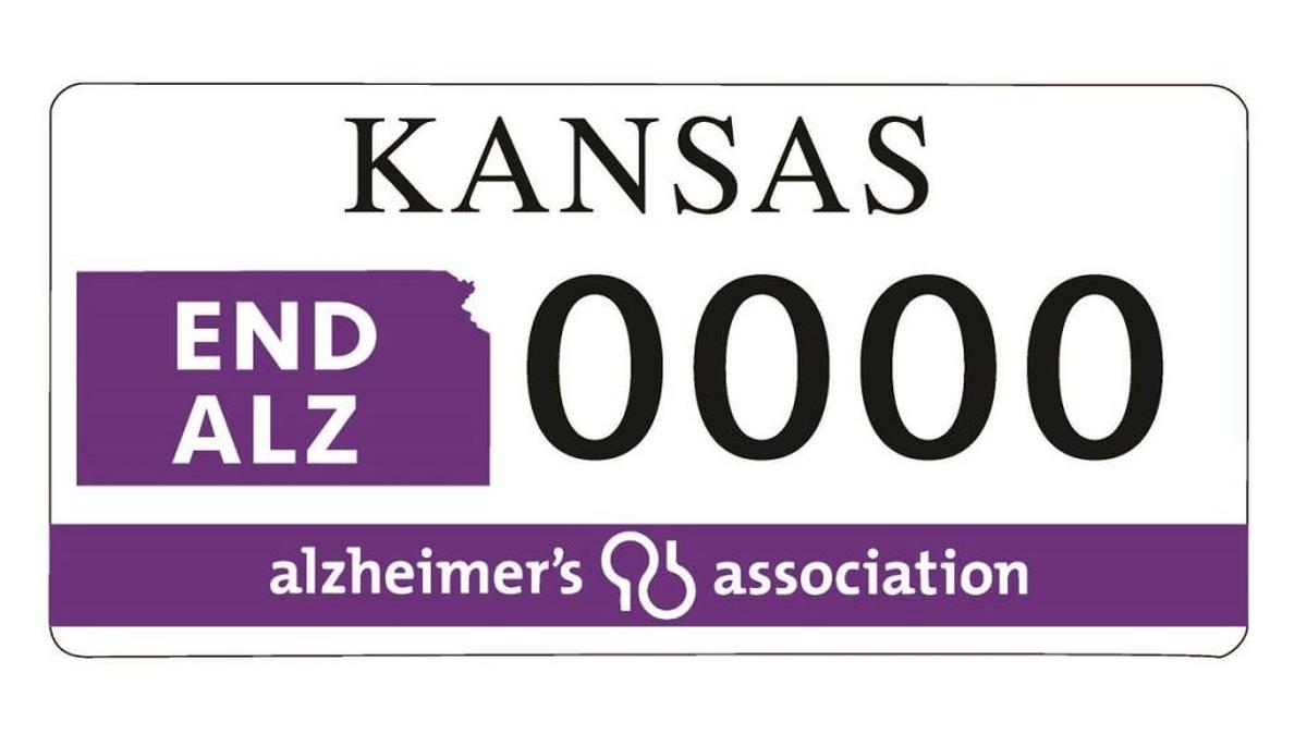 A total of 500 people must sign up for an Alzheimer’s awareness specialty license plate before any can be issued in Kansas. So far, the state has seen 24 applications for one.