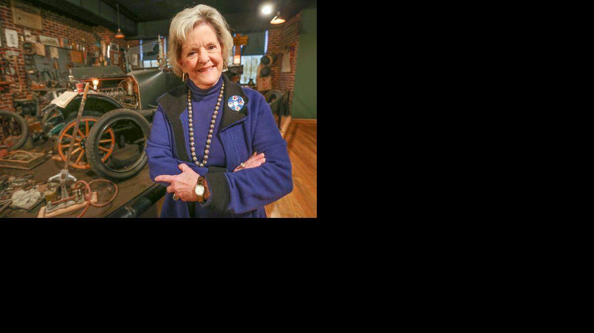 
One of the organizations for which Lynne Tinker volunteers is the Sedgwick County Historical Museum. (Nov. 21, 2014)
