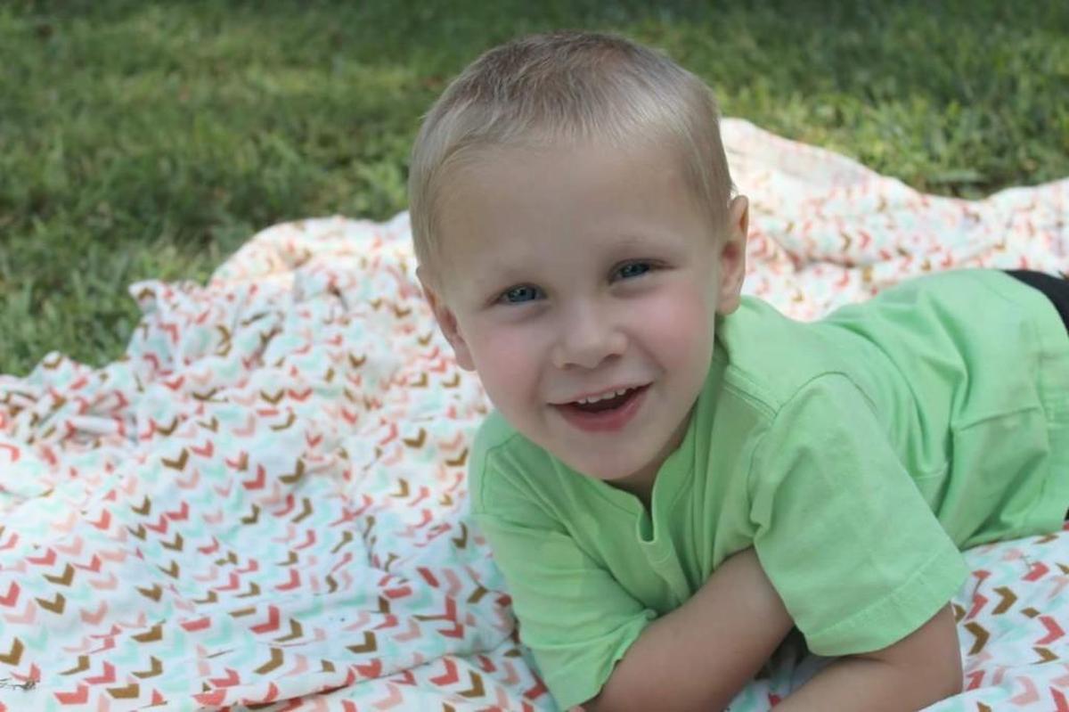 Christian Risner, a 3-year-old with terminal cancer, tries to live as normally as possible. His hometown of Lebo is celebrating Christmas on Sunday for him. His doctors say he has less than three months to live.