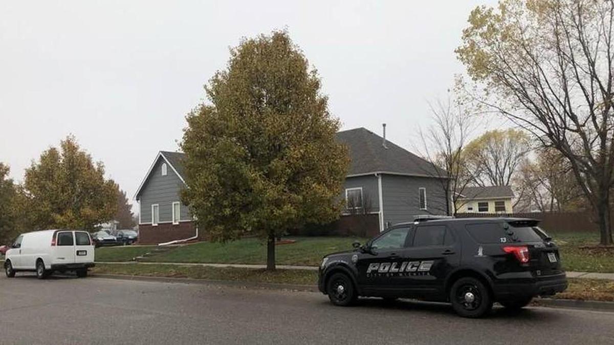Perla Rodriguez’s body was found in his west Wichita home on Nov. 14. Her boyfriend, Travis Becker Jr., is charged with murder. (Nov. 14, 2017)
