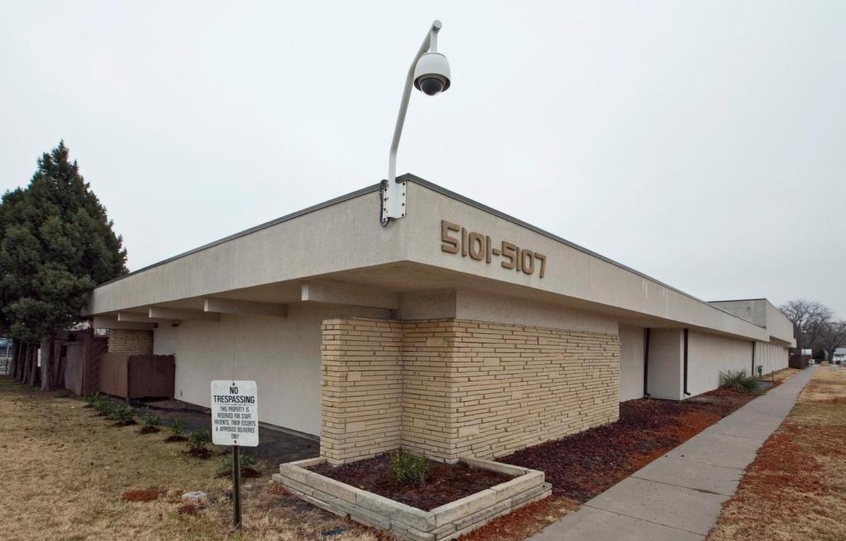 The building that housed Dr. George Tiller’s abortion clinic and now houses the Trust Women Clinic in Wichita.