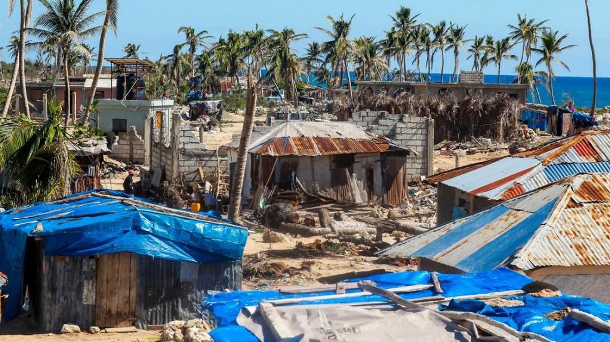 Star of Hope has been passing out relief packages in the Haitian village of Roche Jaboin.