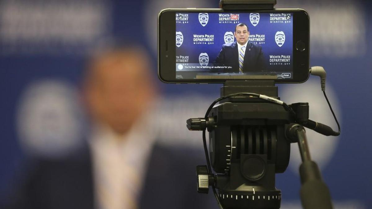 Officer Paul Cruz has ramped up the Wichita Police Department’s efforts to reach out to Spanish speakers in Wichita, doing daily news briefings in Spanish, creating Spanish social media pages, holding community meetings in Spanish, appearing on radio shows weekly to answer questions and reaching out directly. He was hired four months ago to do this work full time after about eight months of doing it part time.