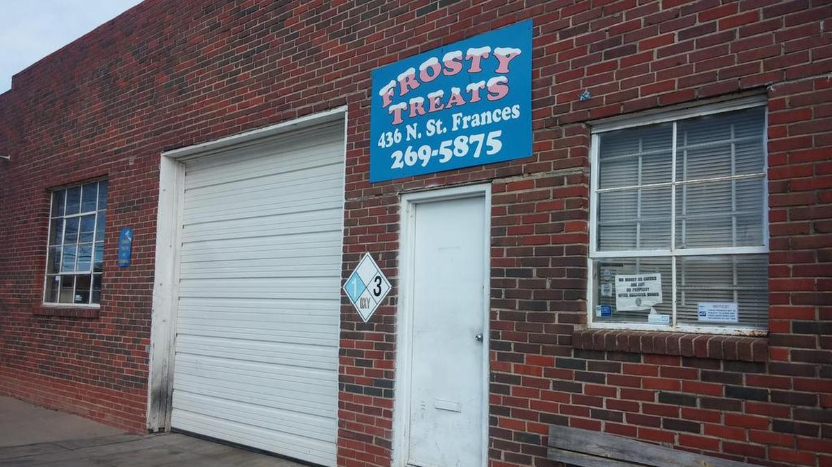 The Frosty Treats warehouse and dispatch center in Wichita, 436 N. St. Francis.