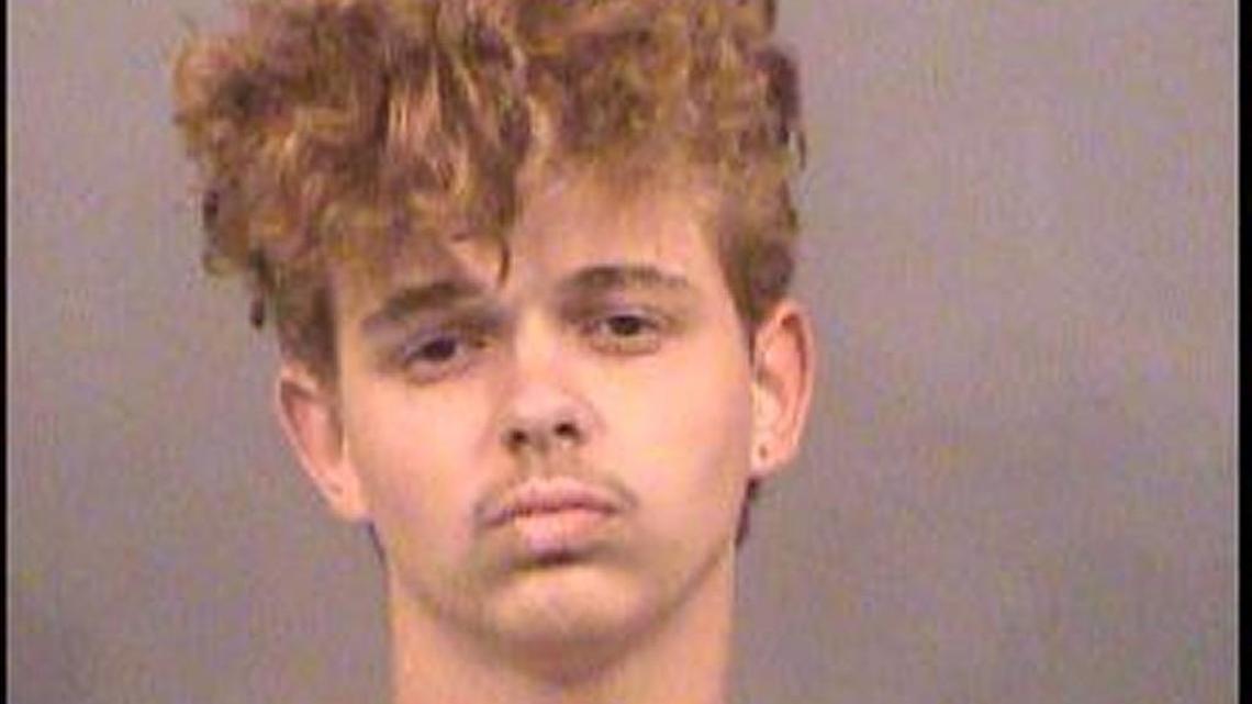 Zackary J. Cary, 18, was jailed after allegedly shooting a man in the groin Wednesday.