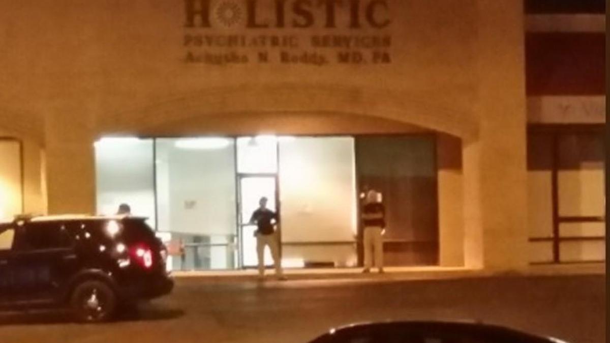 Wichita police investigate Achutha Reddy’s stabbing death at 625 N. Carriage Parkway in 2017.
