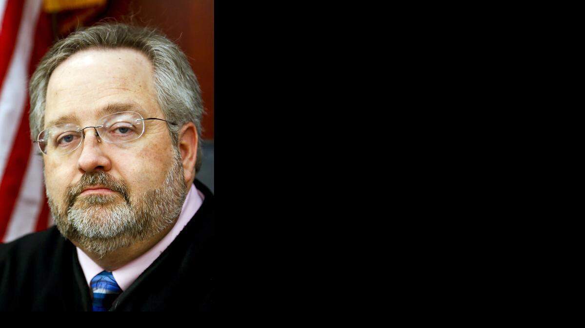 
Sedgwick County Juvenile Court Judge Timothy Henderson. (March 21, 2014)
