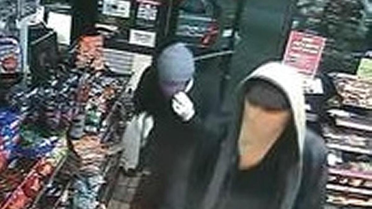 Police are asking for the public’s help in identifying these two suspects in a robbery in south Wichita on Monday night.