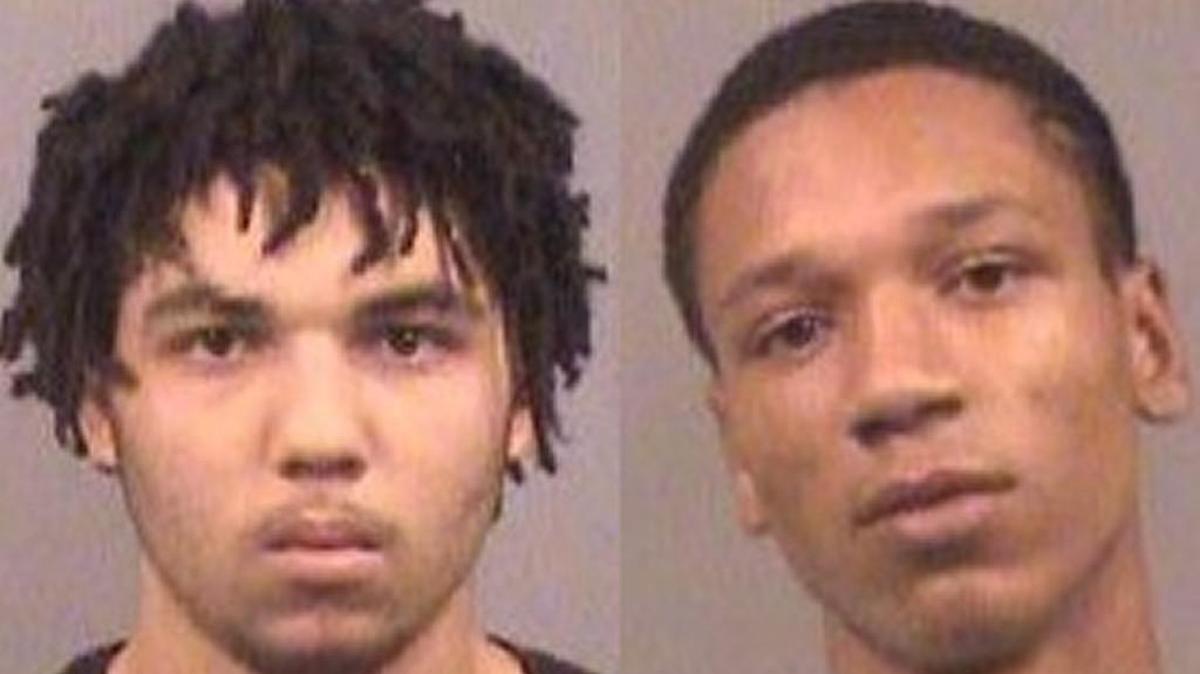 Dakahri Saunders, left, and Ritchie Randle.