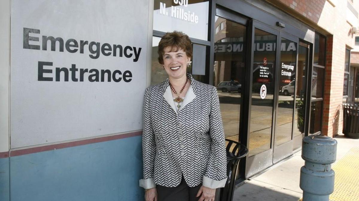 Nancy Martin, a corporate officer at Emergency Services PA, at Wesley Medical Center in 2007.