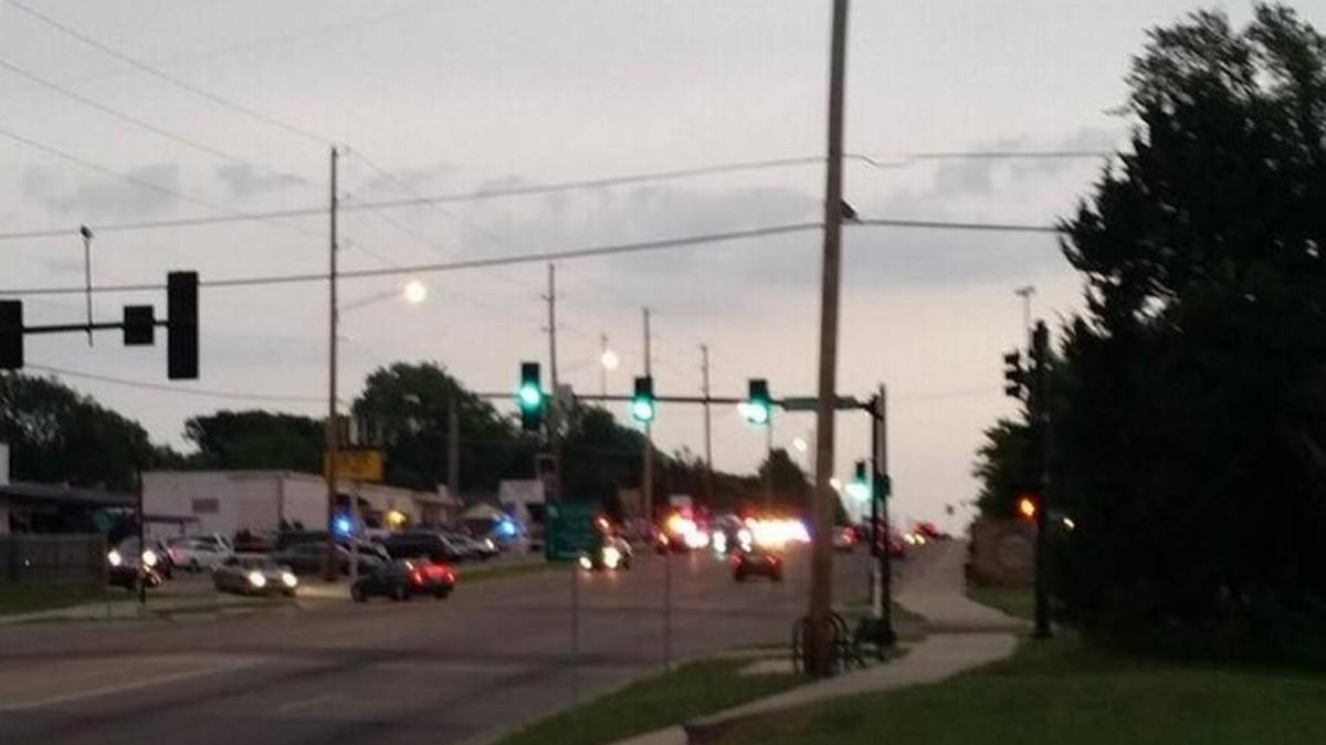 Police investigate a shooting near 13th and Hillside on June 17, 2017.