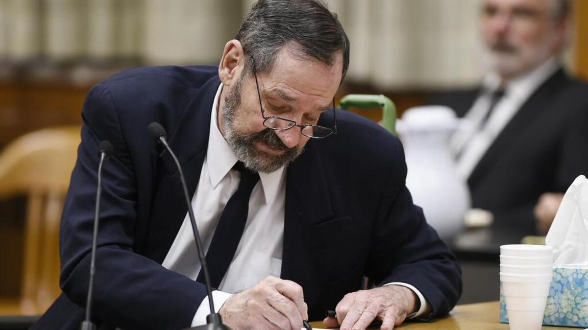 
Frazier Glenn Miller Jr., who has been charged with the shooting deaths of three people at the Jewish Community Center in Overland Park, edited his remarks during the opening of his trial Monday. 
