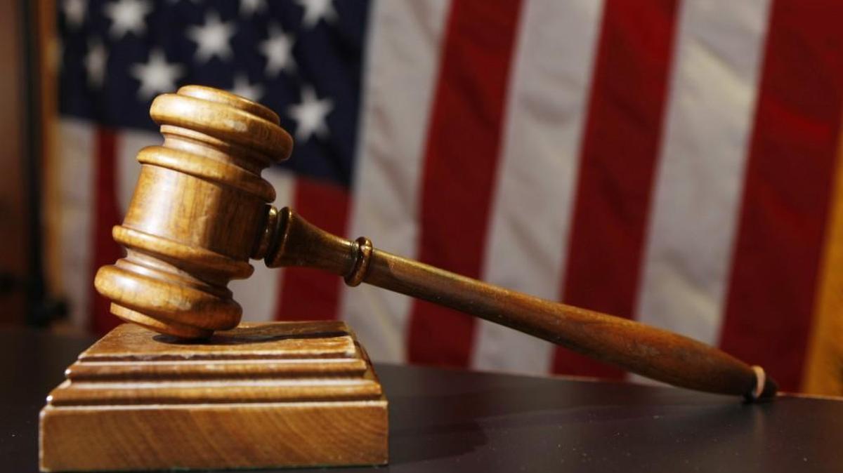 Gavel illustration.
