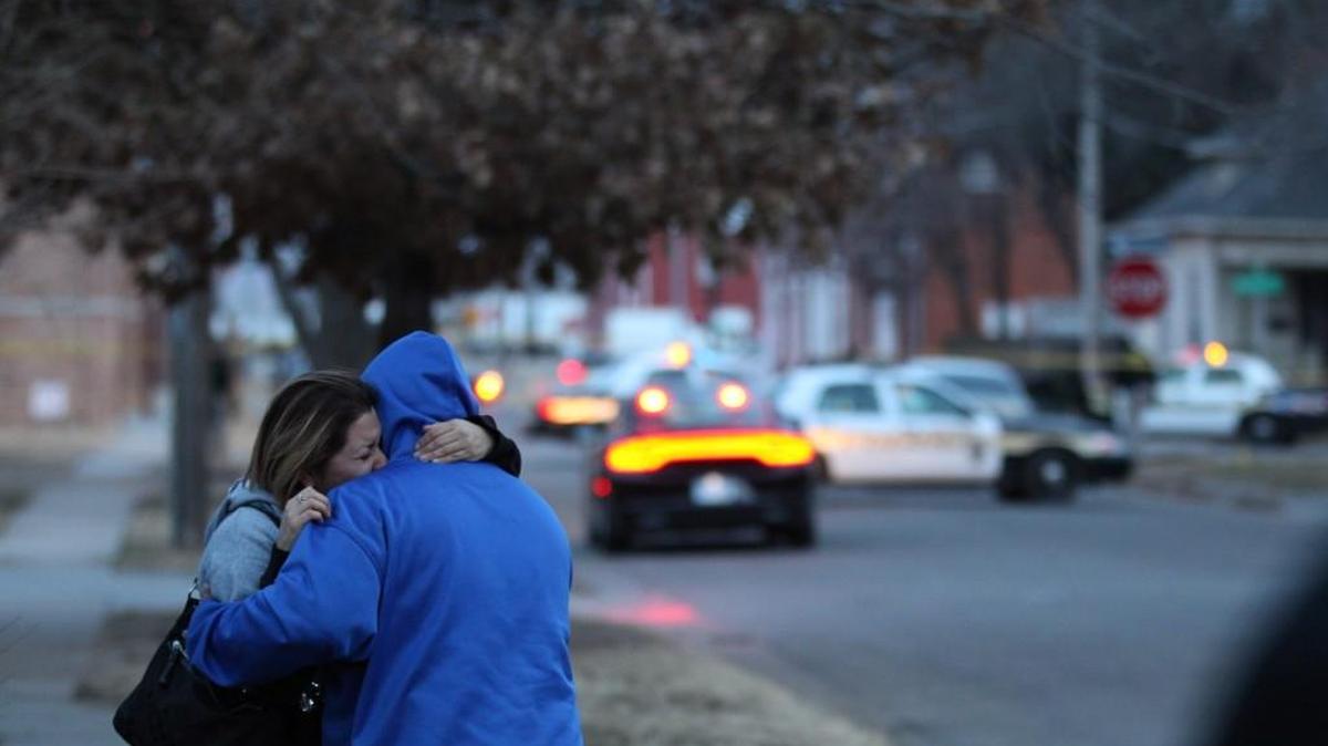 One person was killed and one seriously injured in a shooting near 18th and Market on Monday afternoon.