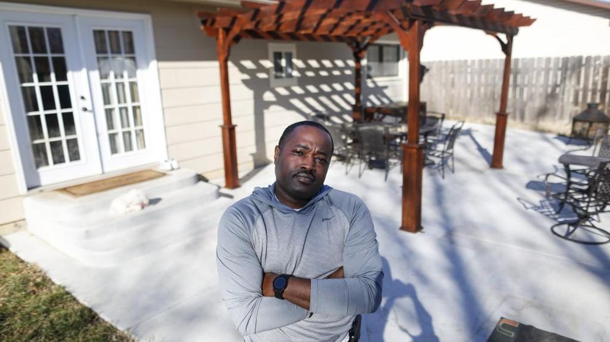 Lawrence Johnson of Bel Aire got taken by a contractor thief last year who pocketed $739 and then did no work on Johnson’s patio. The district attorney’s office has put on a serious push to get criminal convictions in property crime cases.