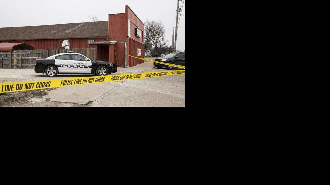 
One person died as a result of a shooting inside the Hot Shotz bar in Winfield. (Jan. 1, 2015)
