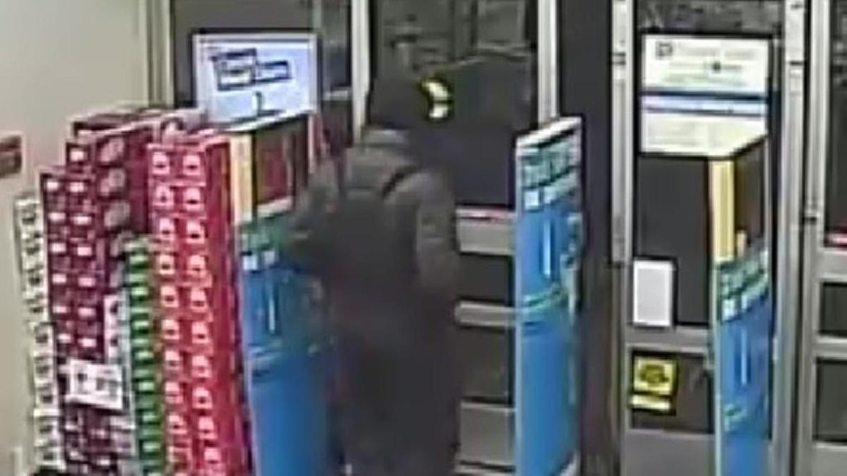Wichita police seek this suspect in a Friday morning robbery at a Walgreens.