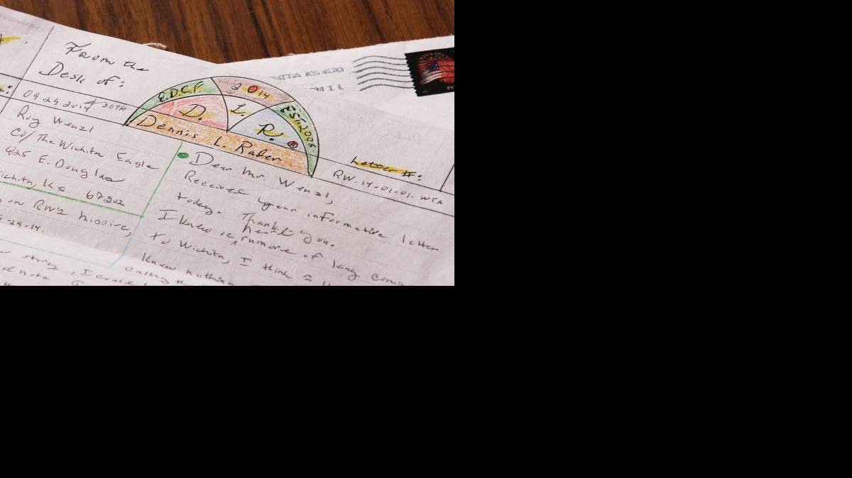 
A letter written by Dennis Rader, aka BTK, was received at The Wichita Eagle on Friday, Oct. 3, 2014. He wrote the letter from his cell at the El Dorado Correctional Facility and he refers to the recent news that Stephen King has written a novel using the story of BTK as a basis to the book and of his daughter’s reaction to it. (Oct. 3, 2014)
