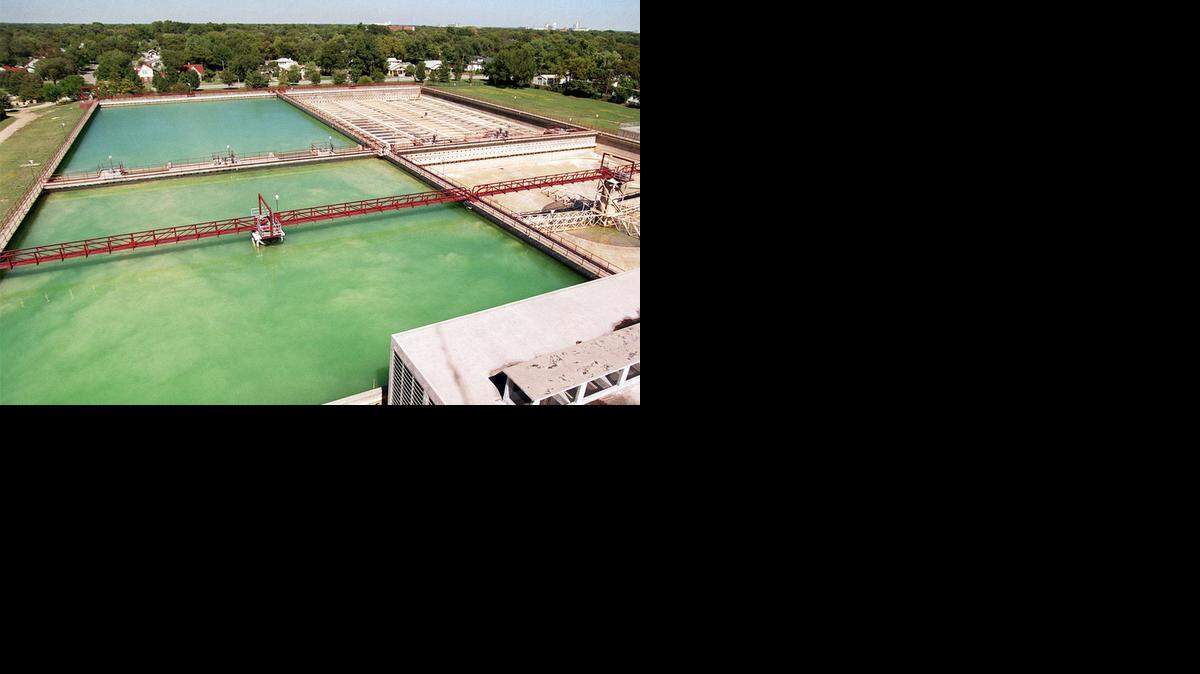 
Wichita water treatment plant near Sim Park

