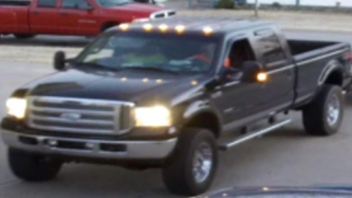 Wichita police are seeking leads in the theft of a Caterpillar skid steer loader. Surveillance video obtained in the area shows the possible suspect vehicle: a mid- to late-2000 Ford super-duty pickup.