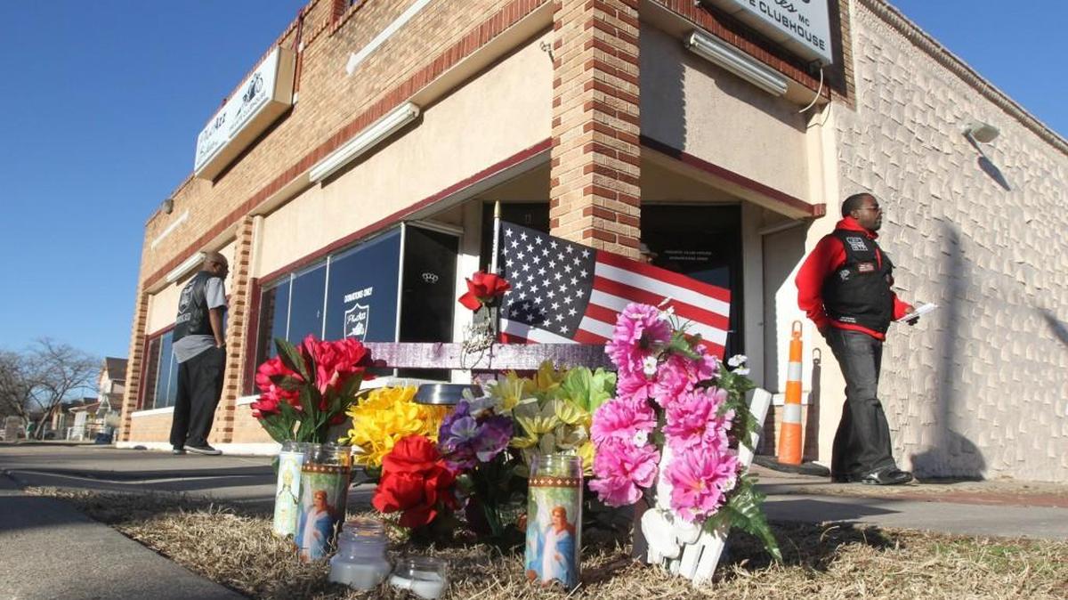 A memorial was placed outside an after-hours club at the corner of 10th and Cleveland where Kelsey Shaw was shot and killed in March 2014. Crime Stoppers is asking for help in solving the crime.