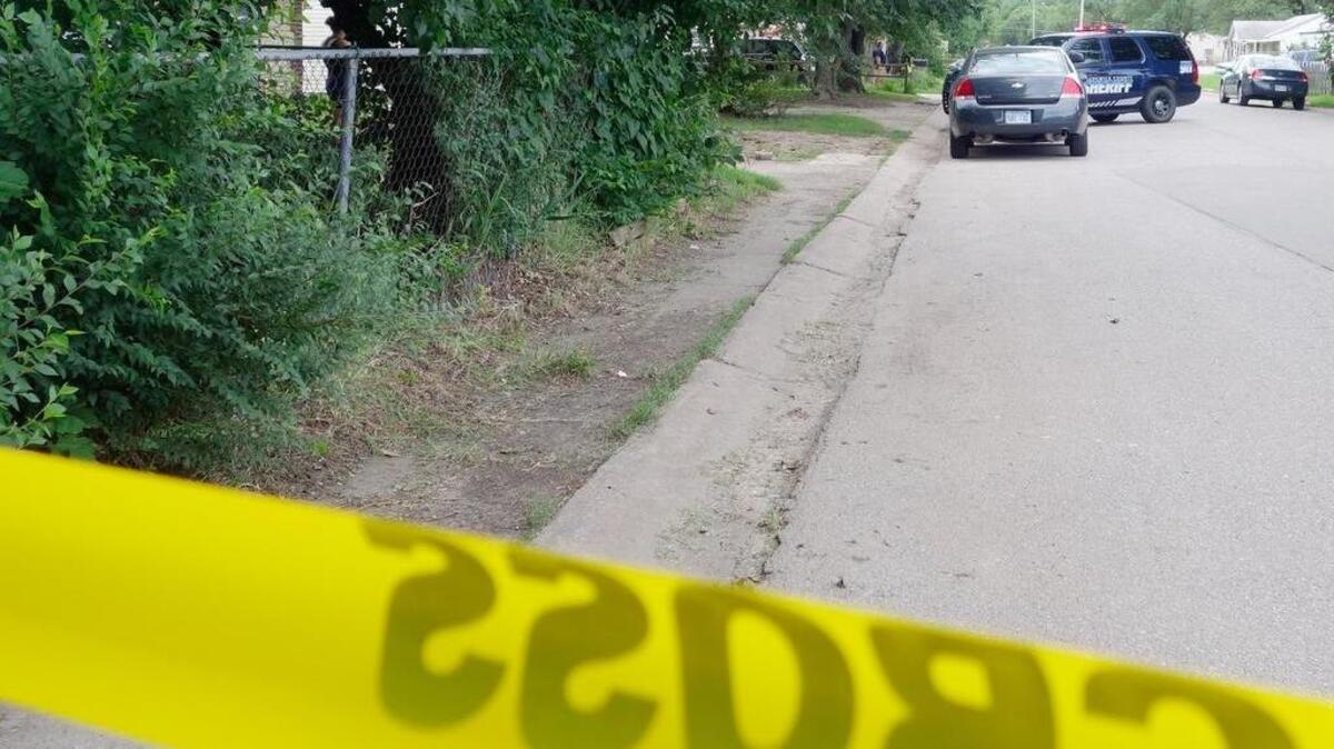 
Sedgwick County Sheriff's deputies investigate the scene where a 23-year-old man was shot several times in an Oaklawn neighborhood on July 14.
