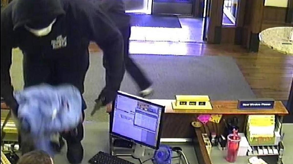 Wichita police seek the public’s help in the robbery of an Intrust Bank branch in east Wichita on May 17.