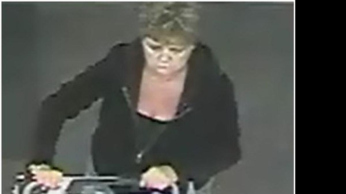 
Police are looking for this woman in connection with a robbery at Leeker’s in Park City in May. 
