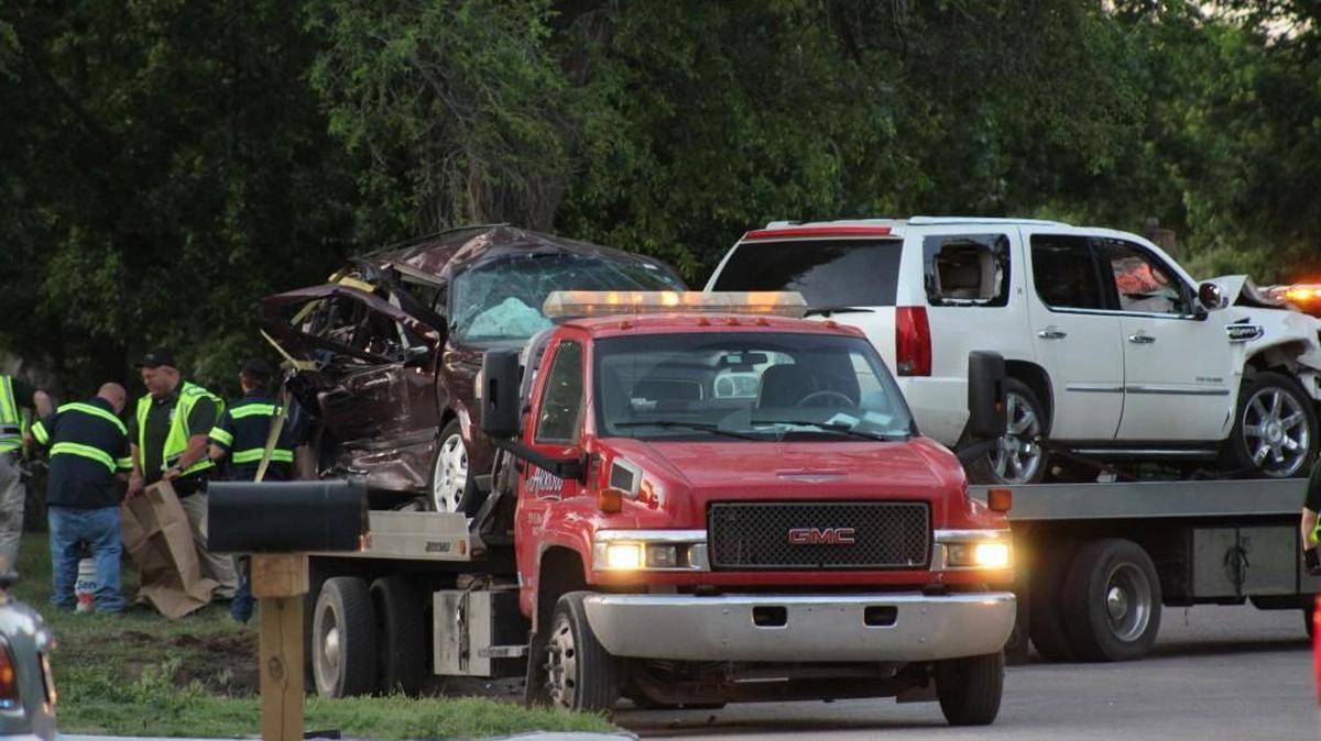 An Escalade and Starkey van collided in west Wichita on May 6, killing two Starkey clients.
